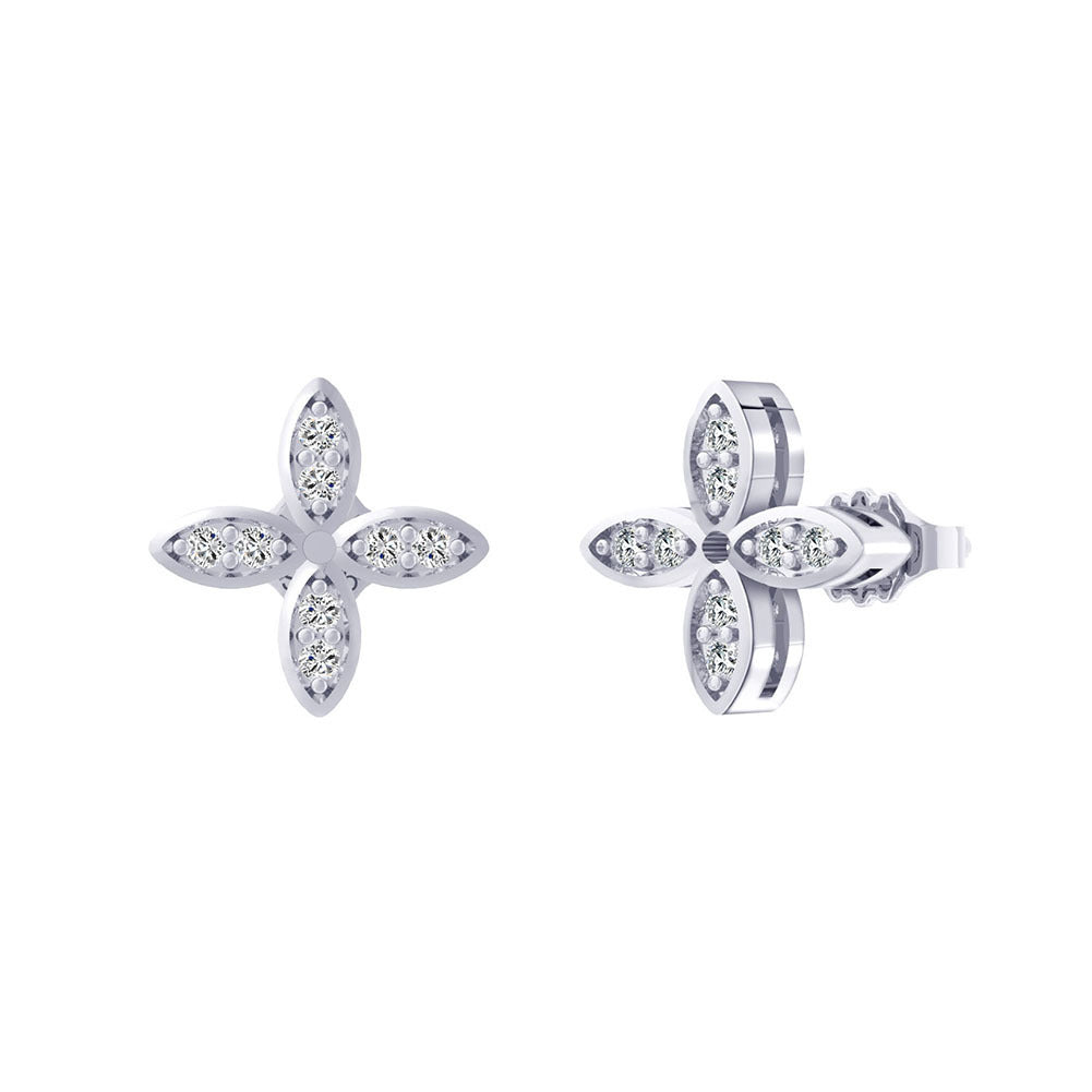 Creative Three-dimensional Windmill Stud Fashionable Earrings